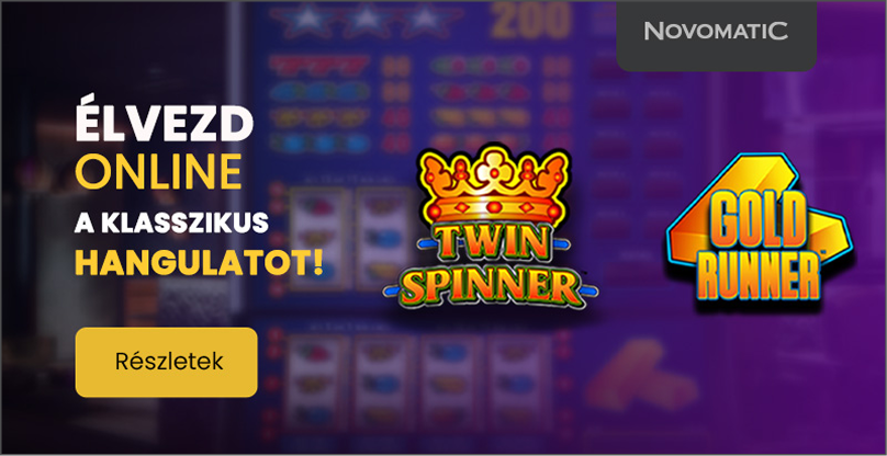 Élvezd online a klasszikus hangulatot – Twin Spinner, Gold Runner